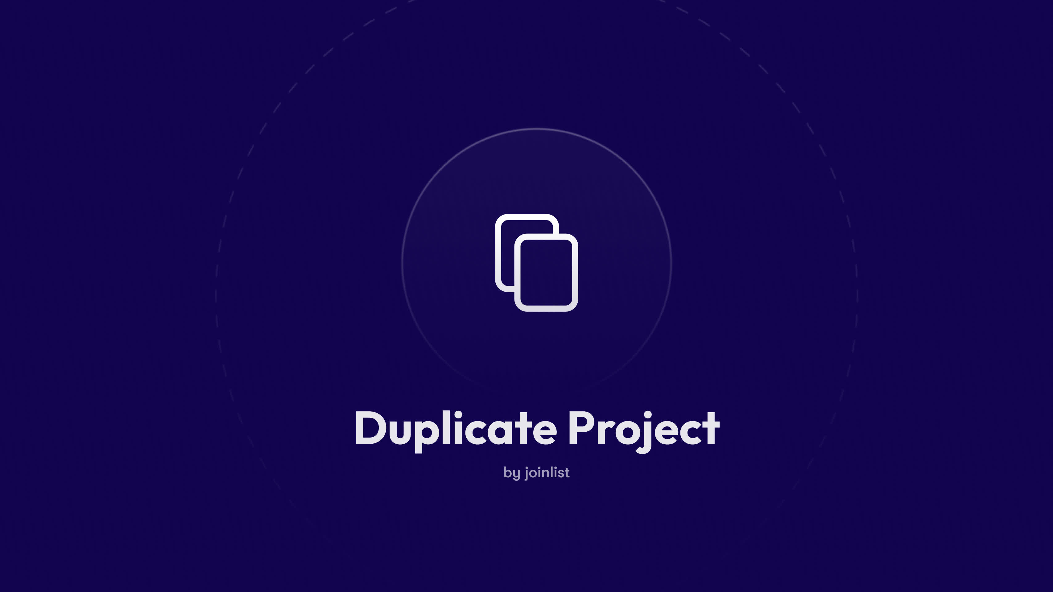 Cover Image for Duplicate Project